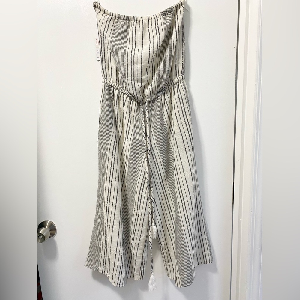 South Moon Under midi stripped jumpsuit size small